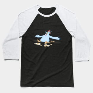 Funny chicken crying T-Shirt Baseball T-Shirt